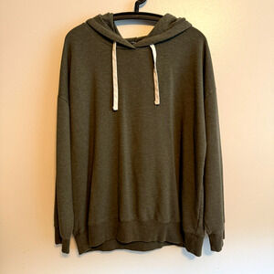 Buffalo David Bitton Men's Soft Casual Green Hoodie Size XL Athleisure Timeless